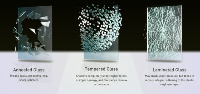 مقایسه شیشه سکوریت و شیشه لمینت