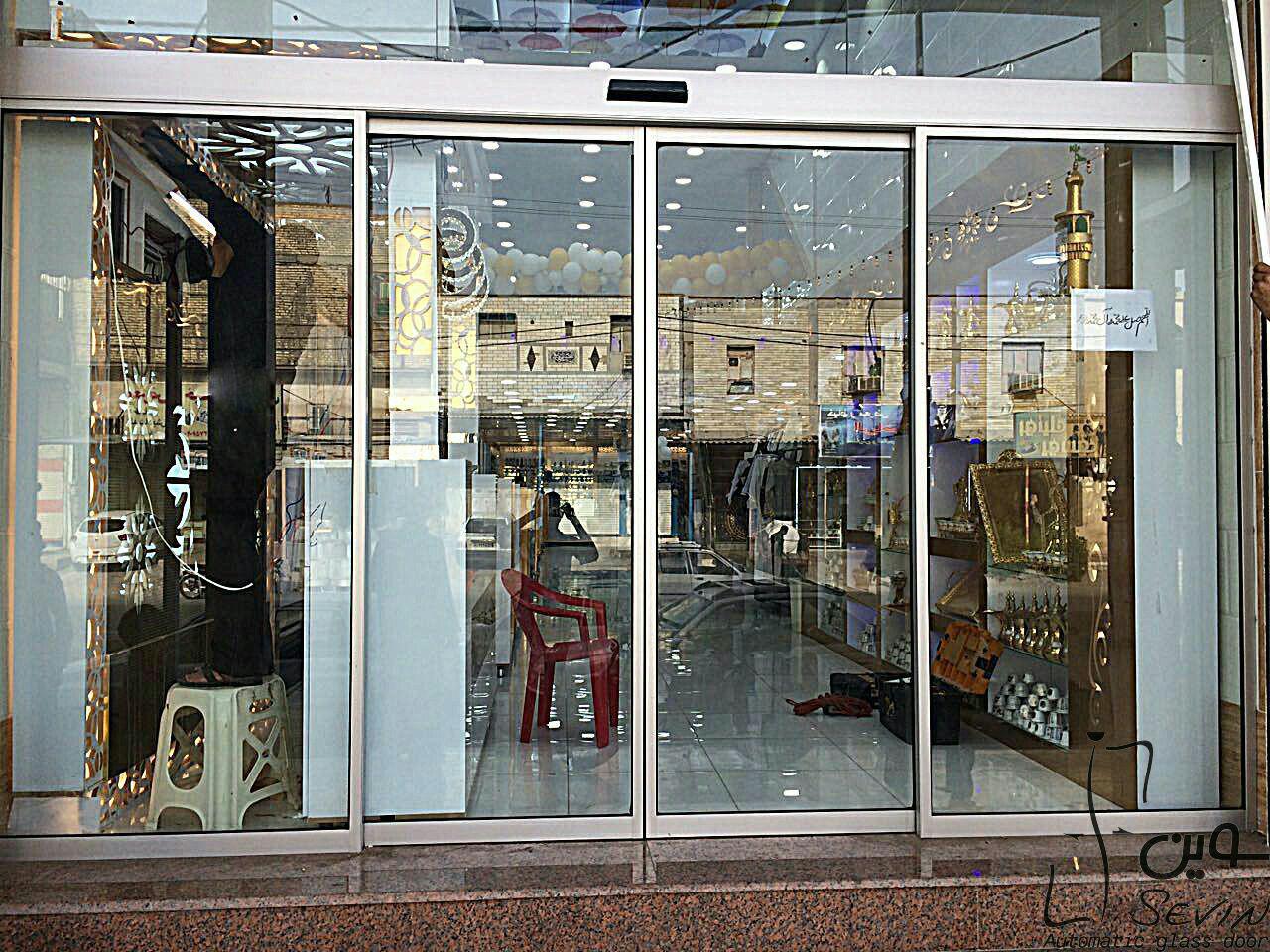 اجرای درب اتوماتیک مسطح