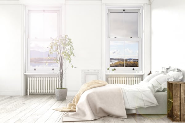شیشه پنجره یو پی وی سی uPVC
